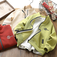 外贸童装2025春秋季儿童外套男童上衣青少年学生服装批发跨境热销