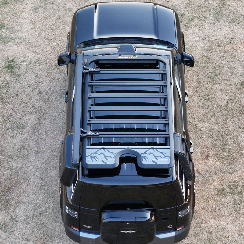 Equation Leopard Titanium 7 Roof Rack, Roof Box, Ladder, Original Factory Outdoor Off-Road Vehicle Modification, Flat Roof