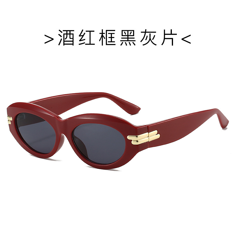 Frame rojo vino negro gris