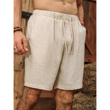 U 98131 Linen Drawstring Mens Beach Capris ����ϵ����ʿɳ̲