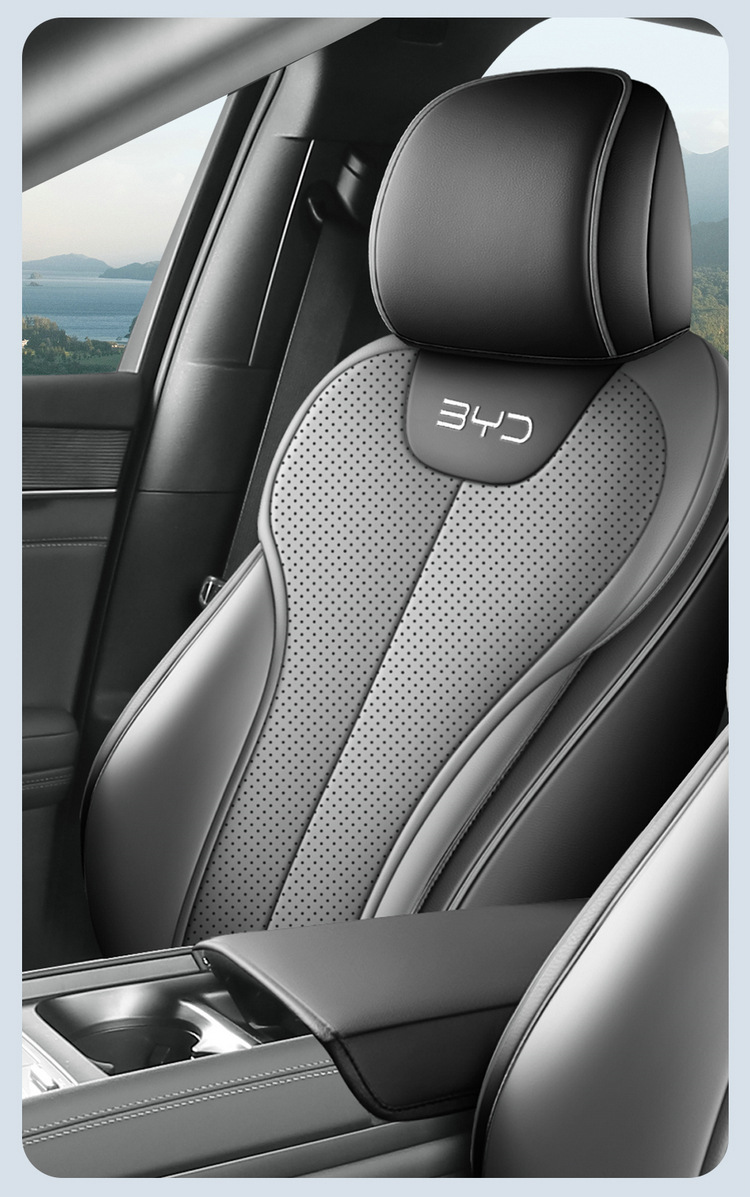 26 models of BYD Qin Max seat covers, all-inclusive, four-season leather seat covers, perforated and breathable car seat cushions