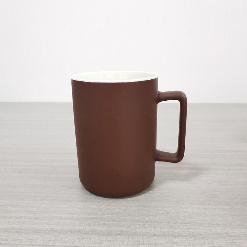 Taza de agua de procesamiento de lotes pequeños tazas de cerámica LOGO taza de agua taza de marca blanca taza de cerámica taza de café