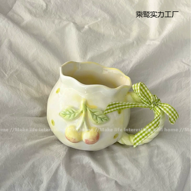 Blog Handiculum — нерегулярная свето-яркая Cherry Art Niche Mark Cup Ceramic Cup Cool