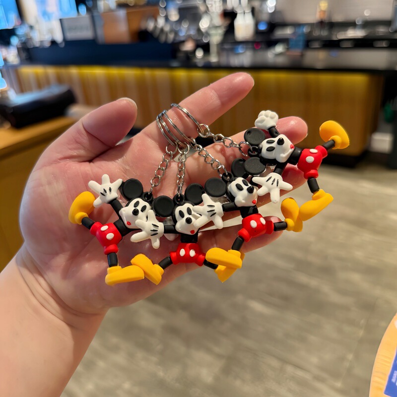 Hot-Selling Internet Celebrity Mickey Pluto Keychain DIY Creative Pendant Birthday Cake Decoration Car Decoration Gift Hot-Selling Internet Celebrity Mickey Pluto Keychain DIY Creative Pendant Birthday Cake Decoration Car Decoration Gift