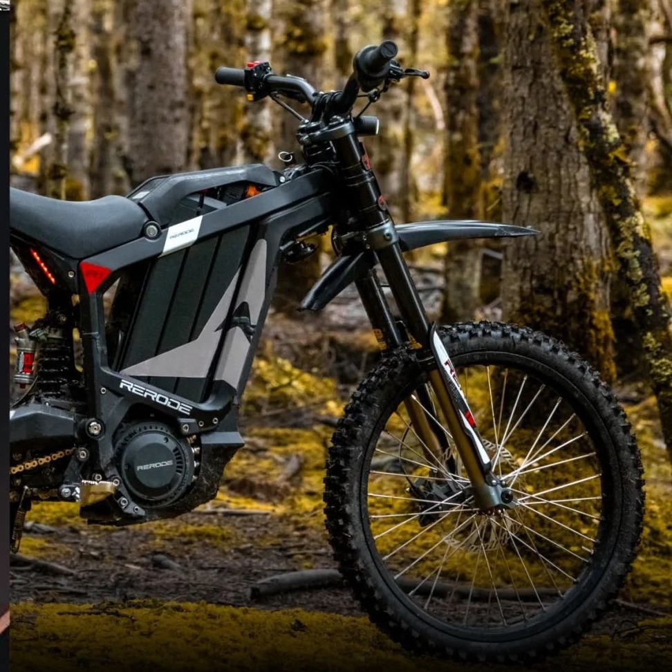 RERODE R1 Chiang Kai-shek motocicleta eléctrica todoterreno eléctrica de alta potencia de 8000W motocicleta de batería todo terreno
