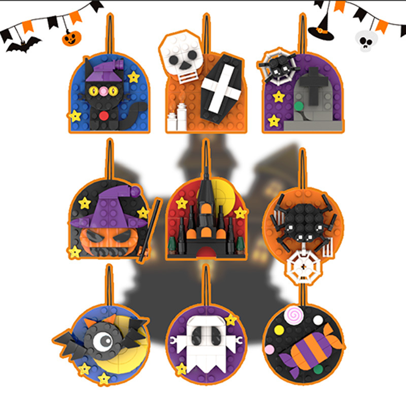 Foreign Halloween-themed Pumpkin Decorations, Refrigerator Magnets, Decorative Items, Gift Crafts, Home Bedroom Assembly_voghion.com