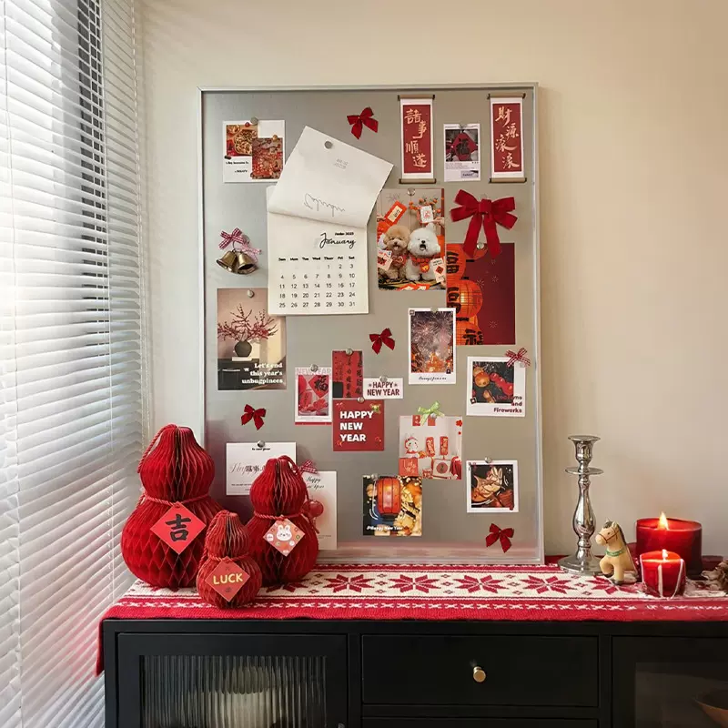 磁吸不锈钢装饰画冰箱贴2026年新款diy创意照片墙客厅玄关挂画