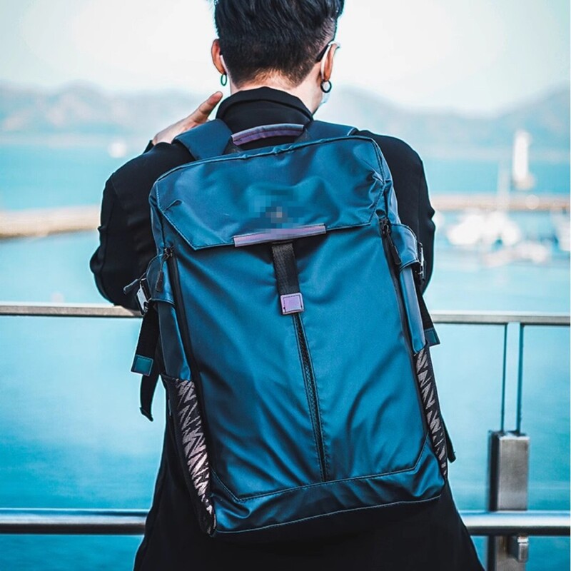 [Manufacturer Customization] Shoulder Travel Backpack, Men's and Women's School Bag, Large Capacity Fitness Waterproof Cycling Backpack