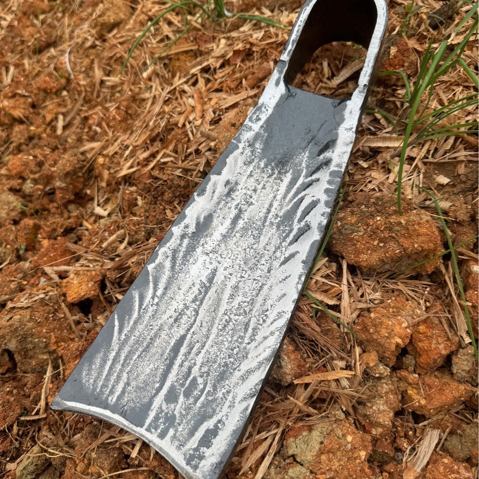 轨道钢锻打镐锄农用老式全钢锄头开山锄户外开荒种植加厚锄两用锄