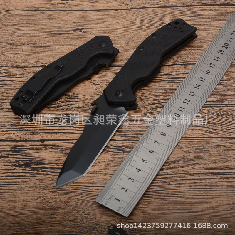 6044折刀户外小刀 户外荒野高硬度野营求生实用多功能折刀