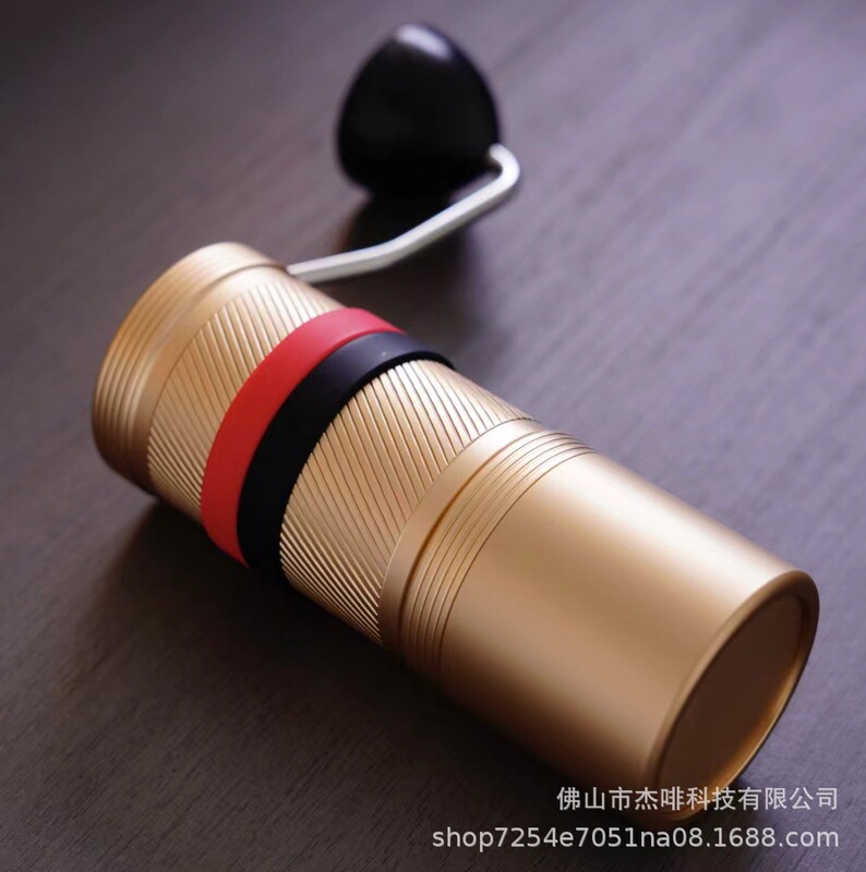 Factory Flat Knife Hand Roll Hand Grinding Coffee Bean Grinder Bean Grinder Manual Grinder Small Retro Mini
