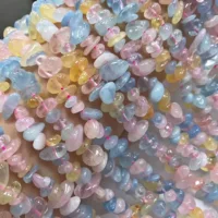 Натуральный Morgan Stone Щебенки из бисера из Morgan Stone Полуфабрикаты ювелирные изделия DIY ручной браслет ручной браслет материал