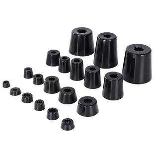 Spot Rubber Foot Pads, Table and Chair Furniture Chassis Instrument Tapered Machine Feet, Shock-Absorbing Rubber Round Foot Pads Rohs High