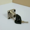 Purple drawer lock