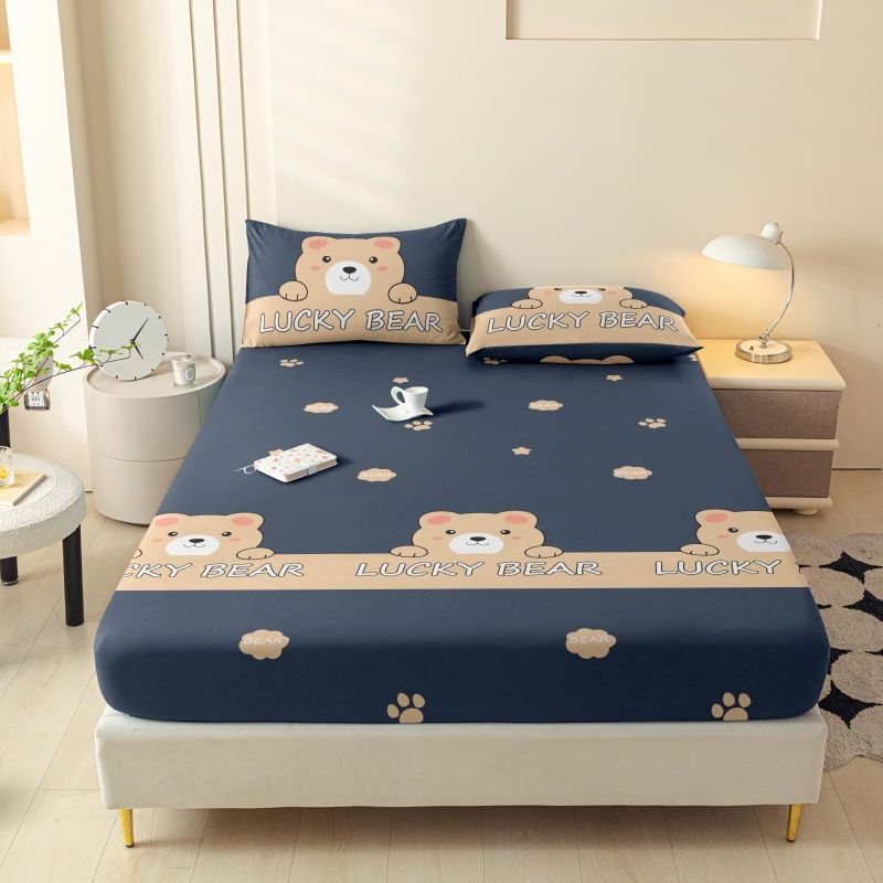 2025 nuevo insleeve capas gruesas antideslizantes Simmons colchón cubierta de protección contra el polvo cubierta de cama cubierta de sábanas incluidas