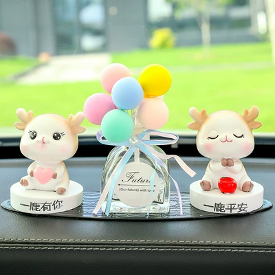 Ornaments Car Ornaments Car Interior | Car ornaments - ping-an-have-you-balloon-aromatherapy-seat-leopard-pad