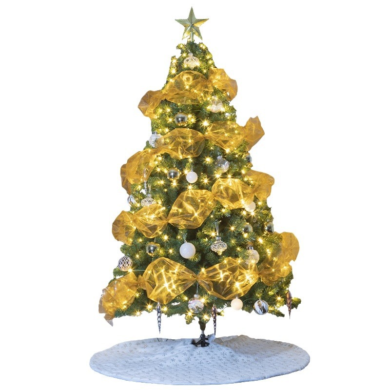 Árbol de Navidad ins estilo paquete casero hecho a mano DIY luminoso decoraciones navideñas decoración de regalo diseño de escena
