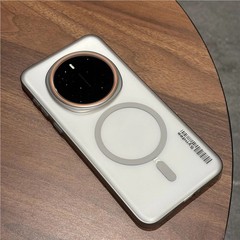 フロスト肌感適用華為mate70pro携帯ケースシンプル高級P70柔糸配色磁気保護カバー