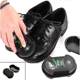 Shoe polish fast bright leather shoes polishing high-grade polishing brightening artifact shoe polish black soft sponge high-grade colorless shoe wax brush