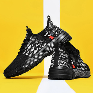 Cross-border plus size 2025 Spring and Autumn New Lightweight Breathable Mesh Shoes Casual sneaker Men's Running Shoes Trendy Shoes