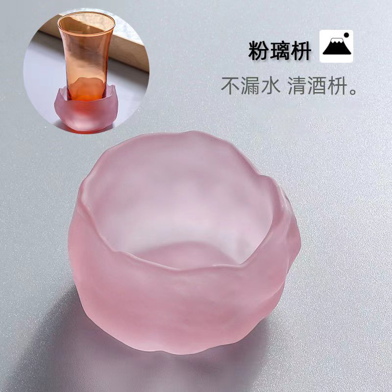 Taza de té pequeña del Dragon Boat Festival, taza de vidrio cocido congelado, taza de sake, taza de maestro exquisita para damas, taza de té de vidrio, taza de té al por mayor