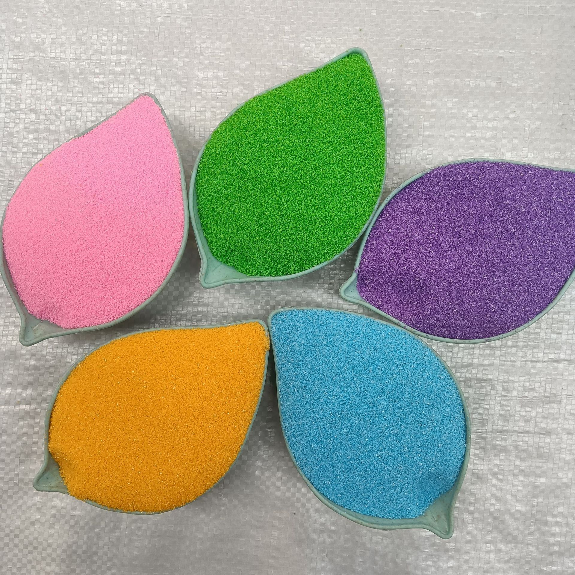 250克一袋染色彩砂 沙画彩砂 婚庆典礼用彩砂 微景观彩砂 70色