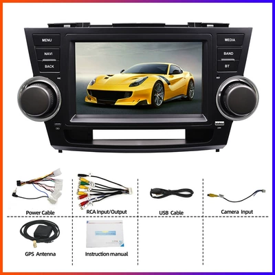 DVD Navigation Highlander 8inch Android-based smart - toyota-2009-2013-highlander