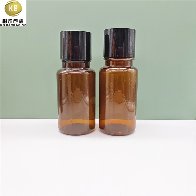 茶色膏霜瓶150ml 医美药妆系列精油育发液水乳精华液瓶旅行分装瓶