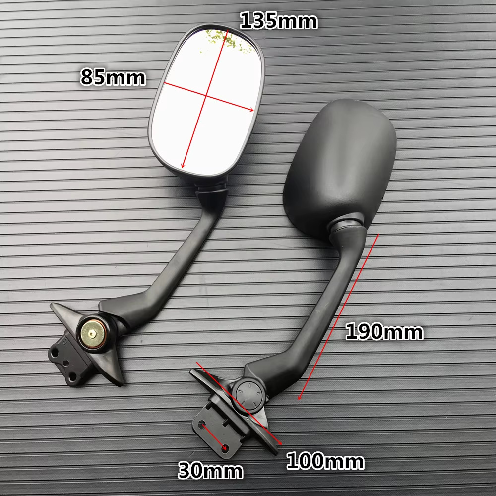 Suitable for Yamaha Tmax 530 2012-2019 Motorcycle Aluminum Alloy Rearview Mirror