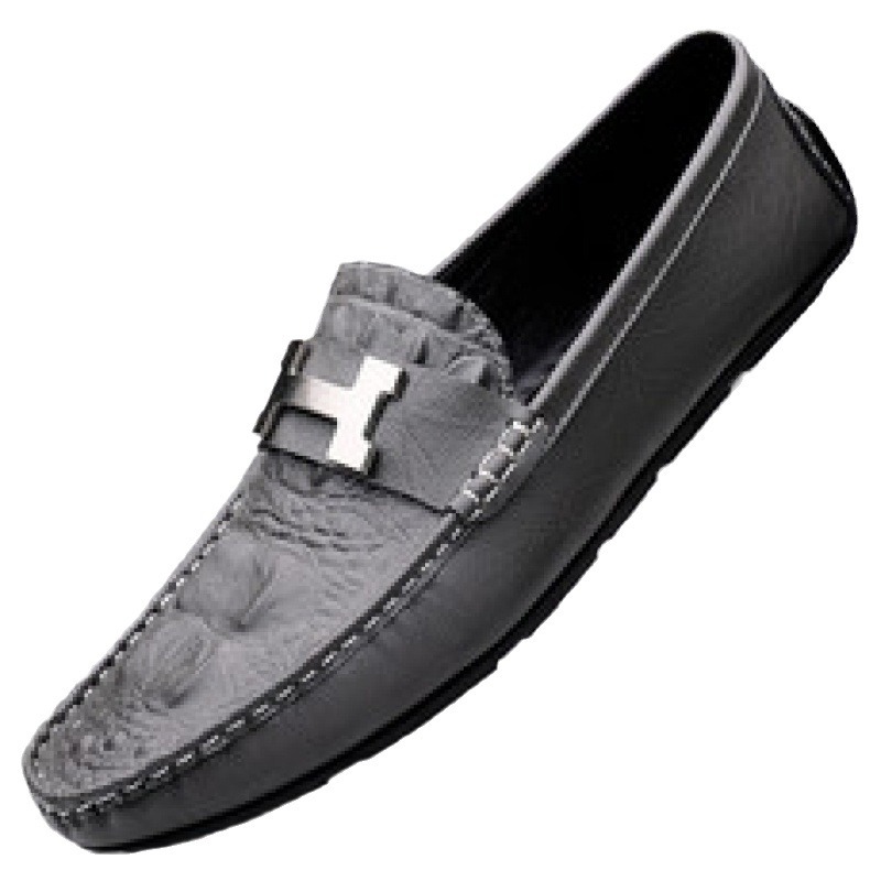 Zapatos de cuero para hombres, zapatos de negocios británicos, nuevos zapatos de negocios transpirables, zapatos casuales suaves, zapatos para hombres.