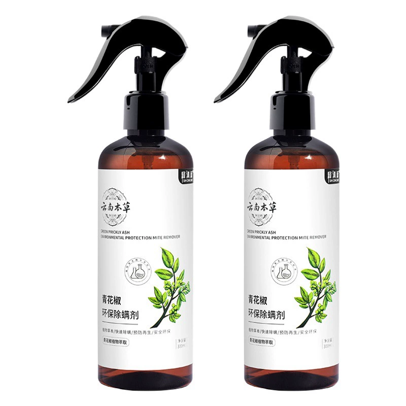 Юньнаньский травяной спрей против клещей, средство от насекомых, растение зеленого перца, без стирки, без солнца, бытовая Защита окружающей среды, стерилизация, средство против клещей