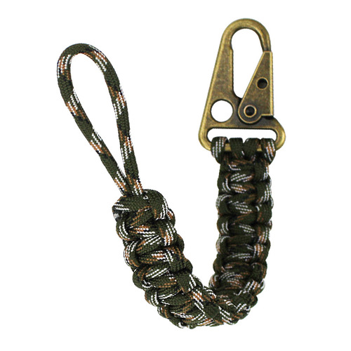 Cross-border new style mountain climbing buckle hanging rope creative handmade umbrella rope camping tent emergency eagle claw buckle outdoor hook 