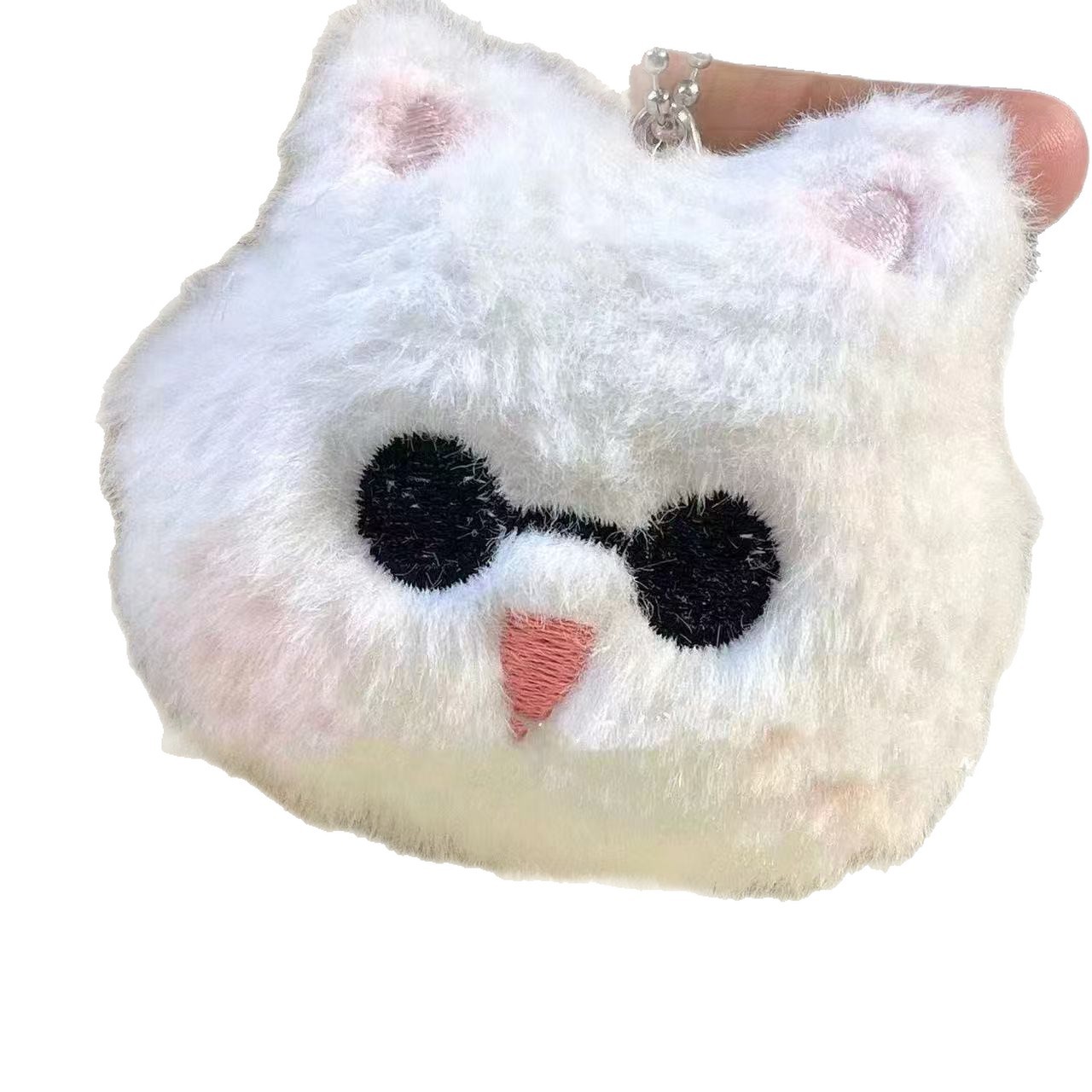 Gato gatos hechizos con la guerra de retorno de cinco gatos alrededor de la bola gatos gritarán lindos muñecos de peluche colgantes