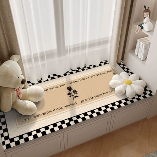 Bay window mat window sill mat universal ins style balcony mat bay window sill decoration tatami thickened cushion blanket for all seasons