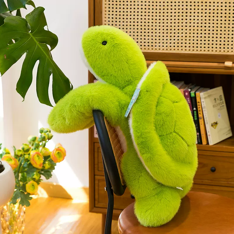 跨境青蛙粉猪趴趴安抚娃娃礼物毛绒乌龟抱枕公仔玩偶儿童陪睡玩具