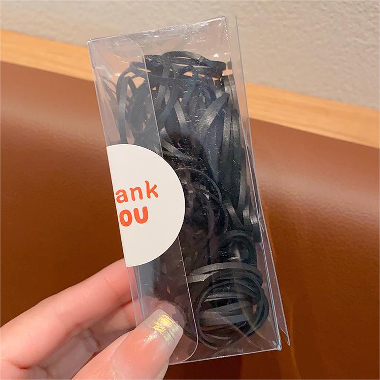 Caja de correa para niños, anillo de cabello para bebés, alta elasticidad, cabello para bebés, cabello mini para niñas