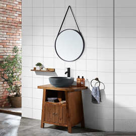 复古洗漱洗手台落地卫生间仿古原木实木小户型现代中式浴室柜组合