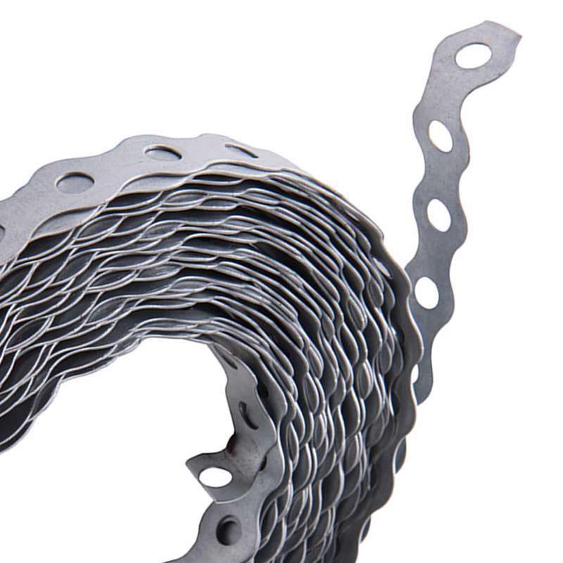 跨境曲边单孔带曲边装配带铁镀锡单孔带不锈钢单孔卷紧固件单孔带