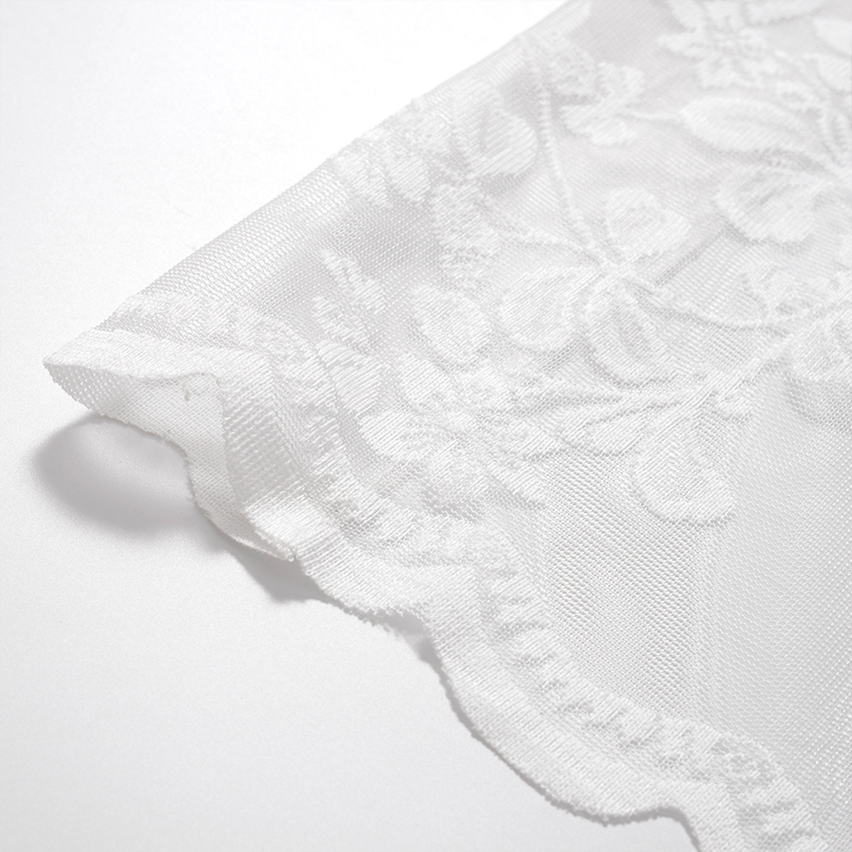 Flor transfronteriza de estilo coreano cortinas de encaje Amazon fabricantes al por mayor