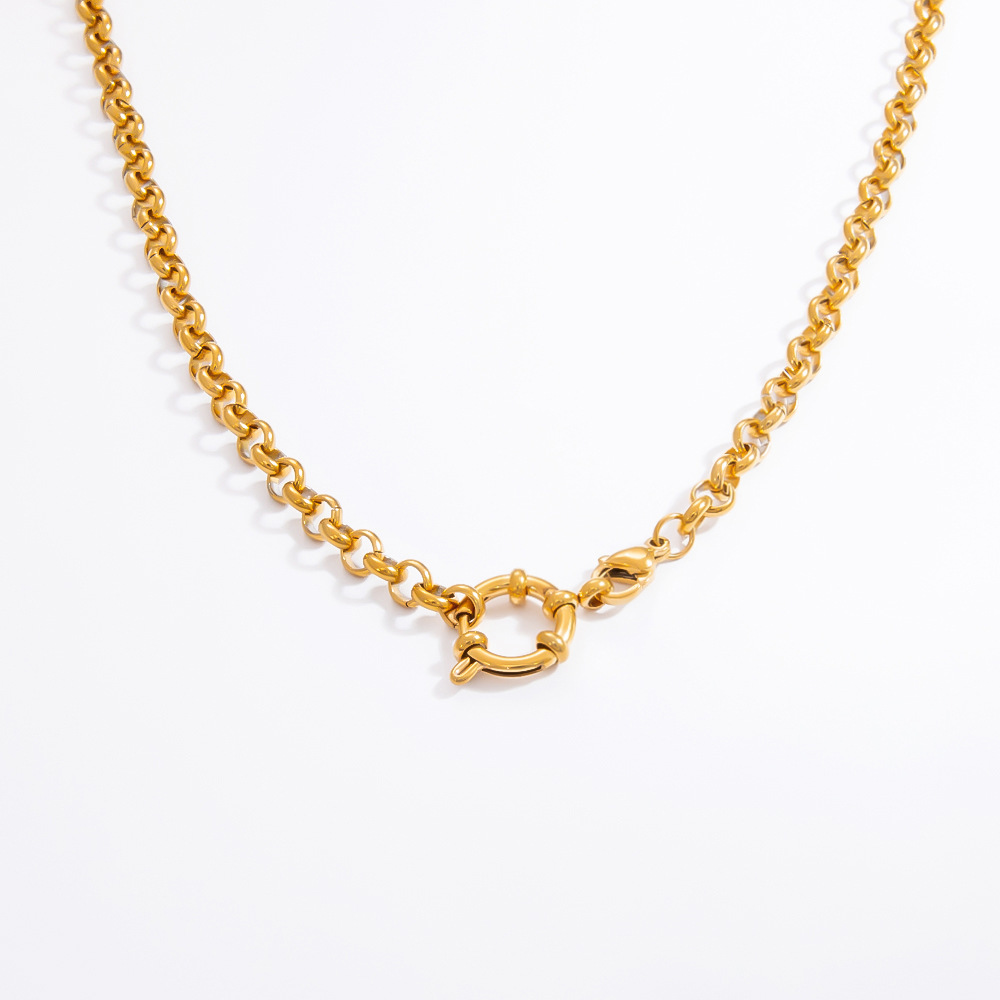 8g Weight PVD Coated Gold Plating Process Chain Jewelry Making Type 40-45cm Jewelry Making Size Lobster Trigger Clasp Closure Clasp Closure Type 18K Gold Plated Plating Material Paperclip Chain, cable chain, snake chain Chain Type 1 Piece Quantity 304 Stainless Steel Material Geometric Pattern Polished Finish Simple Style Style 1 Piece 304 Stainless Steel 18K Gold Plated PVD Coated Paperclip Chain Cable Chain Snake Chain Polished 40-45cm DIY Jewelry Accessories Chain Simple Style Geometric 8