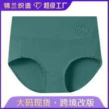 【跨境定制】石墨烯抗菌女内裤 纯棉高腰印花内裤 纯棉高腰内裤
