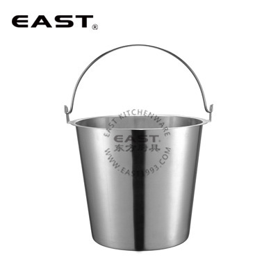 不锈钢反口斜身提桶【EAST东方厨具】金属桶