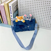 2025 Autumn and winter new pattern animal Judy Nick Stitch Plush The single shoulder bag Shoulder bag capacity