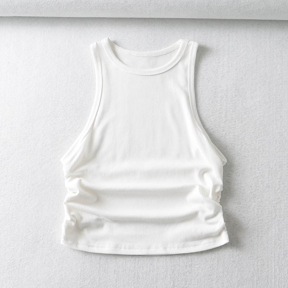 Women's Vest Tank Tops Casual Simple Style Solid Color display picture 3