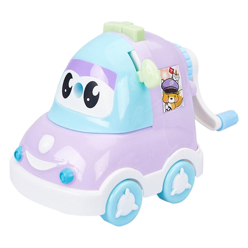 7282 Sacapuntas de lápiz de coche de policía mágica moda Sacapuntas de lápiz duraderos suministros para estudiantes Sacapuntas de lápiz de regalo Sacapuntas de ahorro de mano de obra