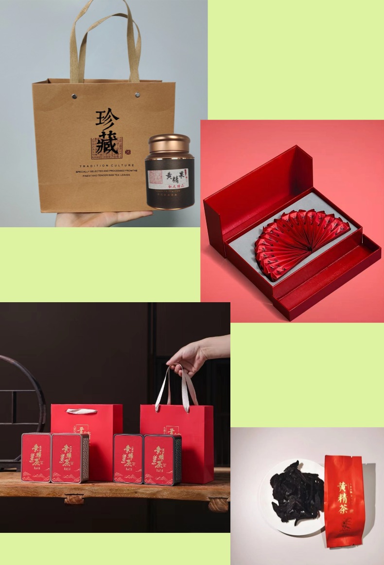 Huang Jing Bao Zao Nine-Steamed Polygonatum with Pitted Jujube 100g Ready-to-Eat Herbal Snack in use