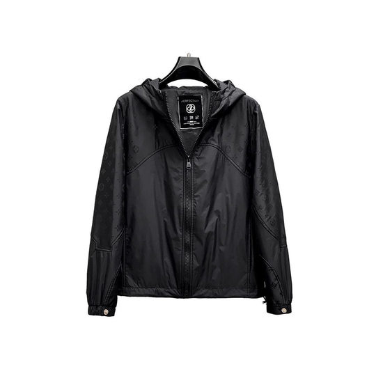 2025 Spring and Summer New Men's Hooded Thin Jacket Coat Super Explosive European Station Fashion Big Brand Men's Fashion