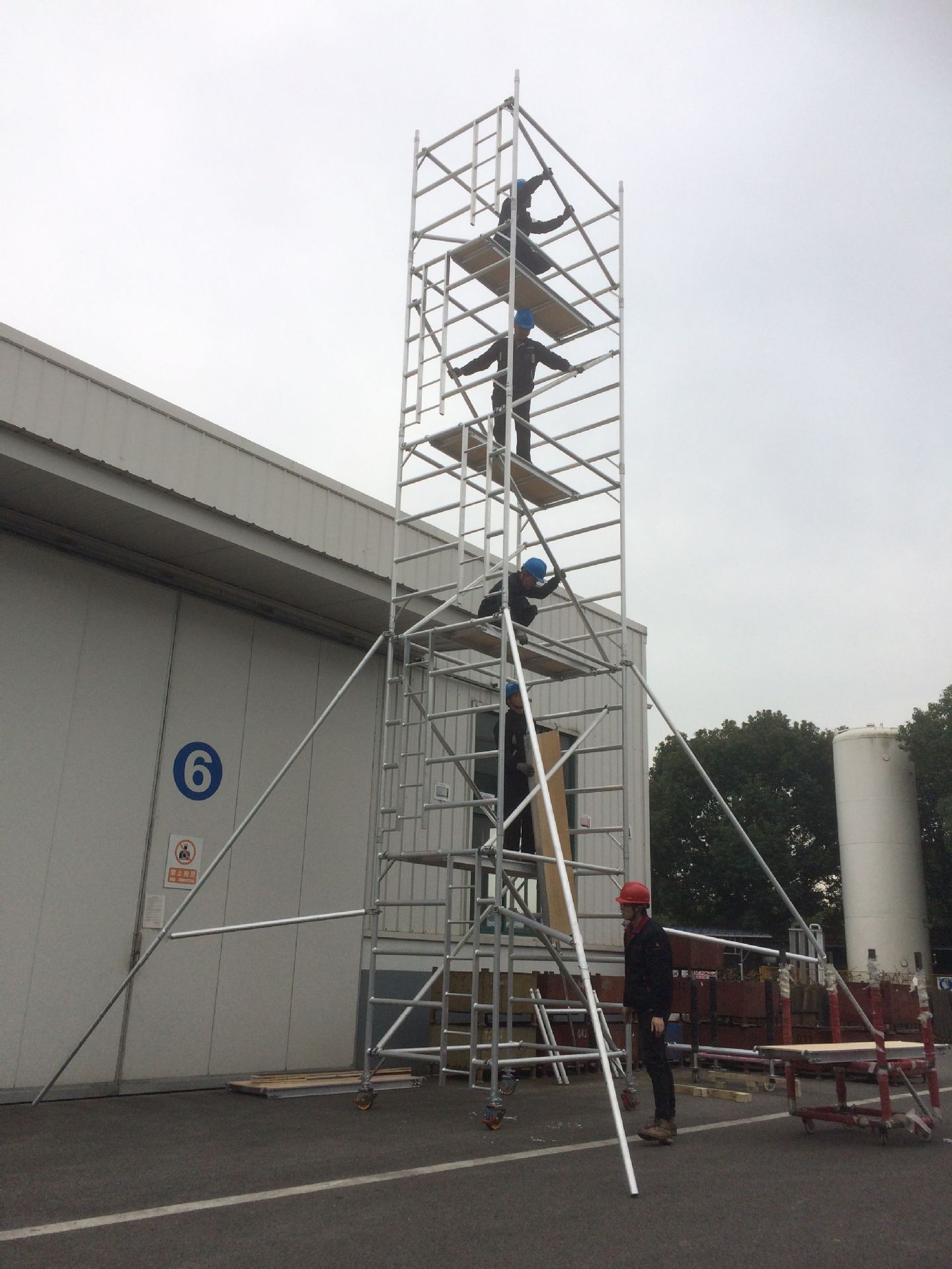 dragonstage广州厂家直销认证铝合金脚手架租赁费阿里亚马逊脚手