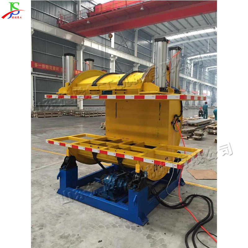 180 grados máquina de rotación automática eléctrica hidráulica cable transportador de hoja de cadena apilamiento material equipo de facturación
