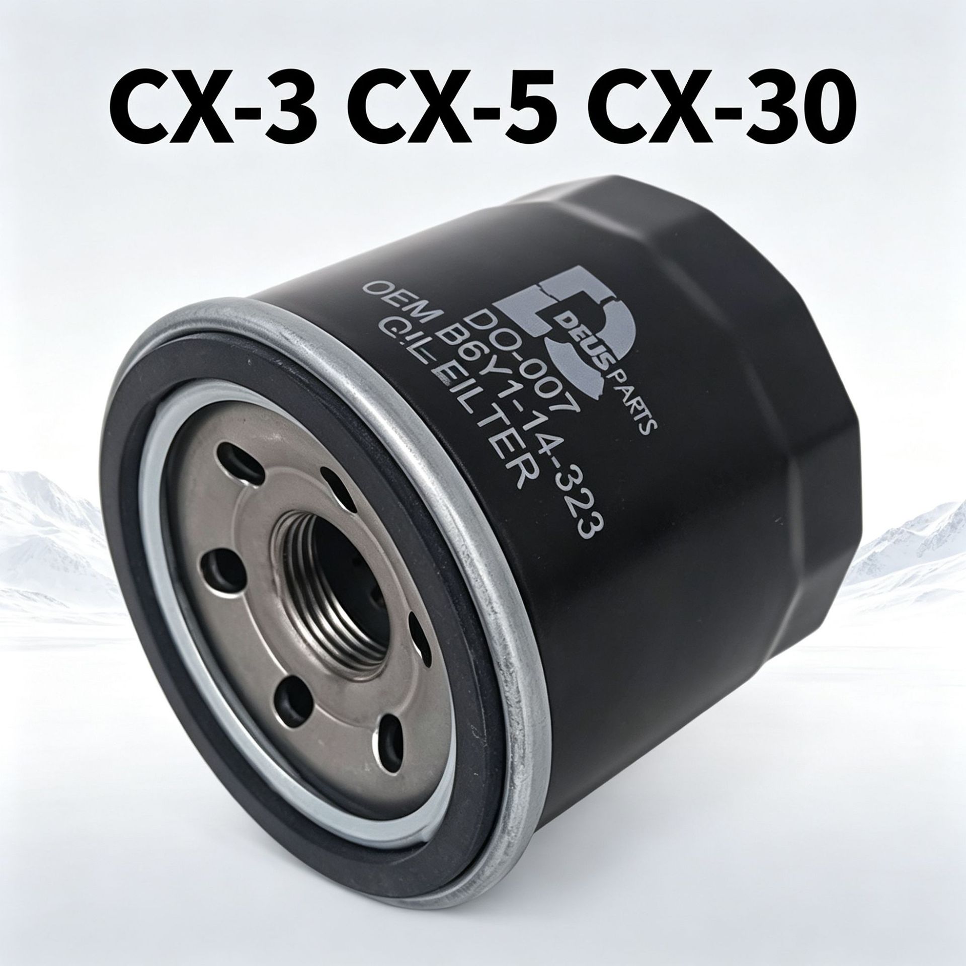 Compatible with CX-3, CX5, and CX30 models. Factory wholesale of oil filters, with cross-border shipping available